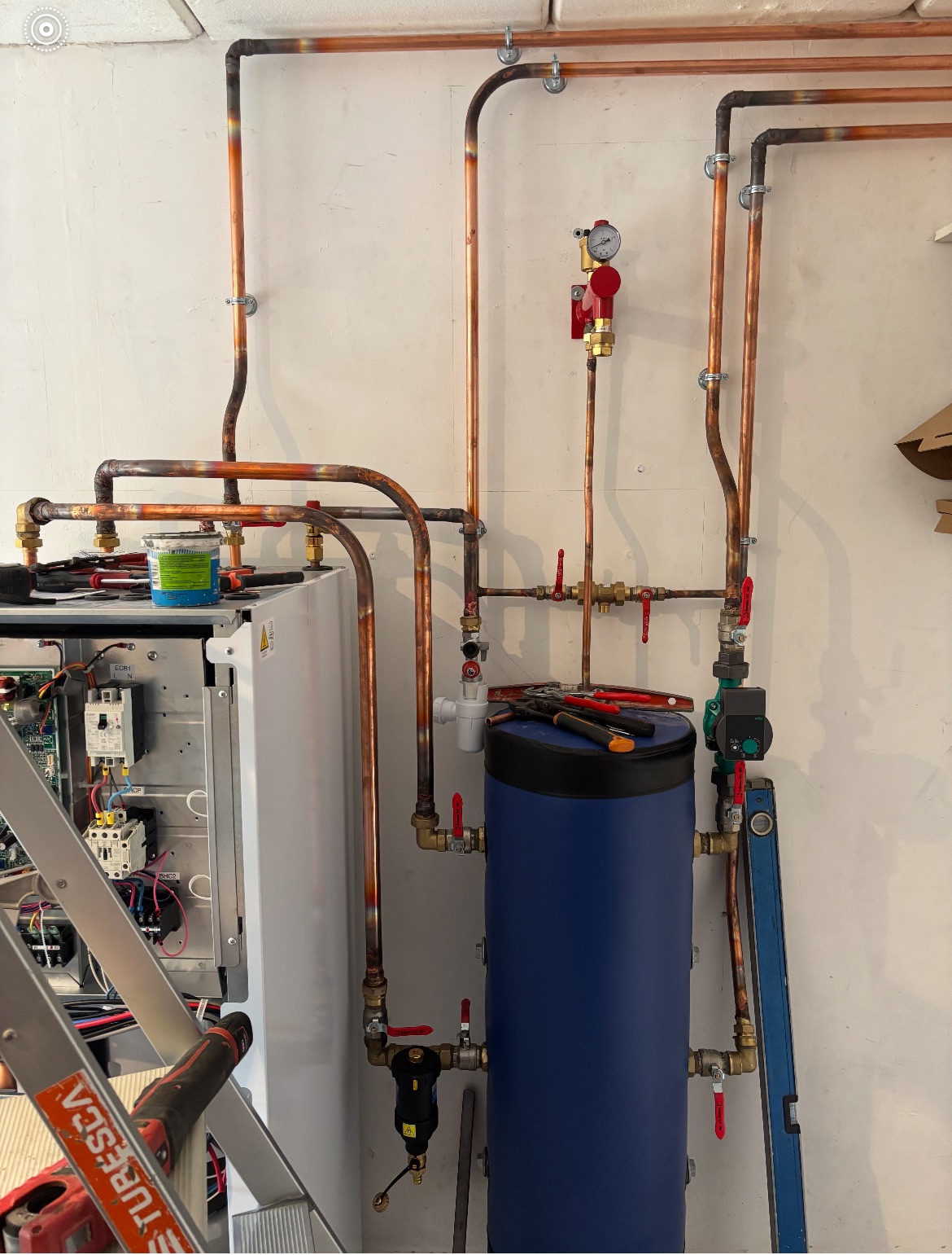 Installation d’une pompe à chaleur à Chinon (37) en remplacement d’une chaudière fioul